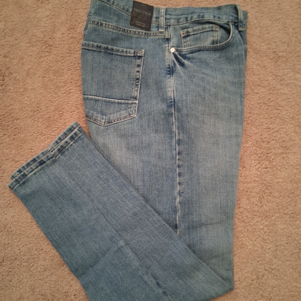 NAUTICA DENIM RELAXED FIT JEANS (LIGHT BLUE)